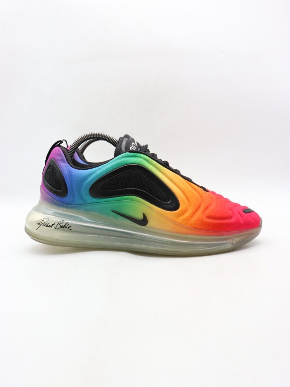 Nike Air Max 720 Be True Pride Sneaker Men's 9 Rainbow Gilbert Baker CJ5472-900